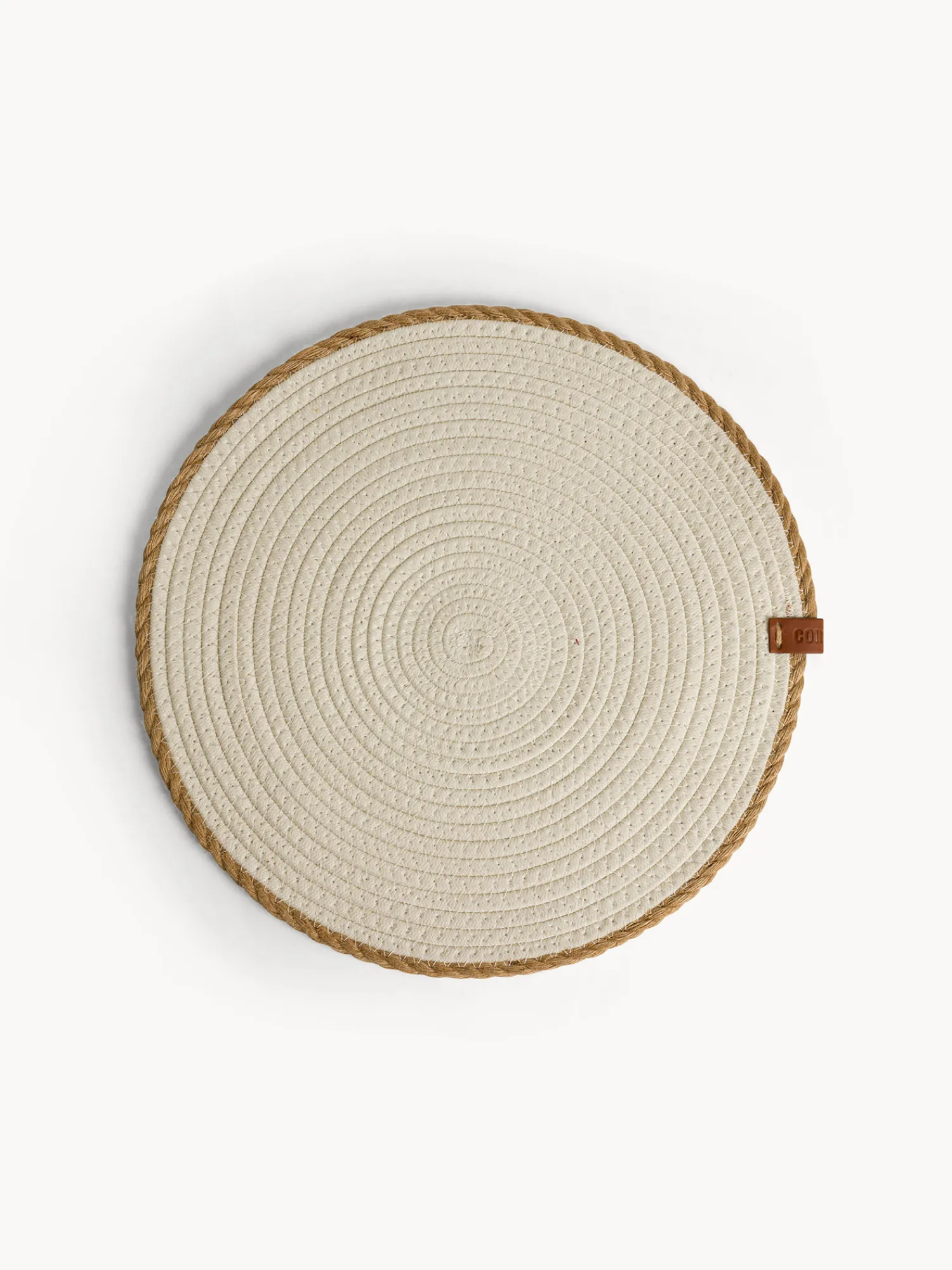 coincasa Tovaglietta con bordo intrecciato