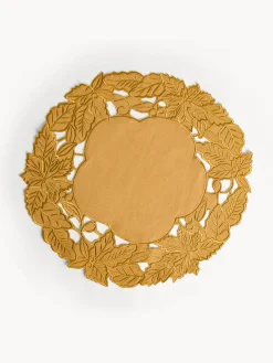 coincasa Tovaglietta laser cut zucche in puro cotone