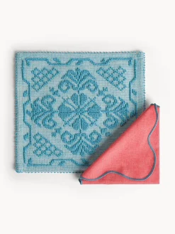 coincasa Tovaglietta sarda in puro cotone tinta unita