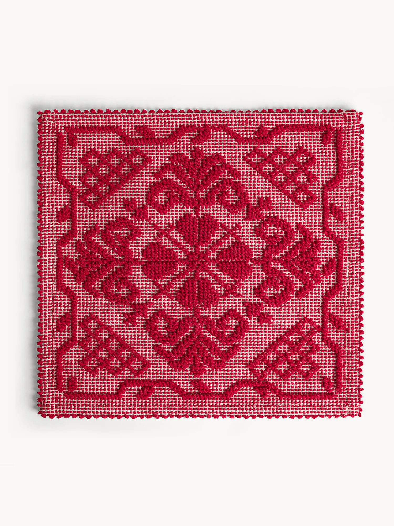 coincasa Tovaglietta sarda in puro cotone tinta unita