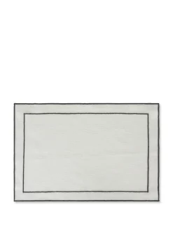 coincasa Tovaglietta slub di cotone con overlock