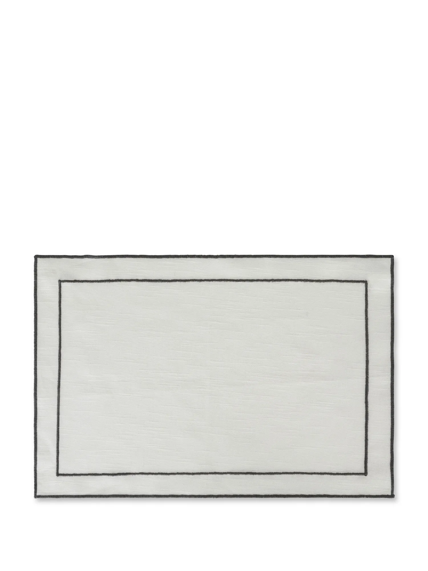 coincasa Tovaglietta slub di cotone con overlock