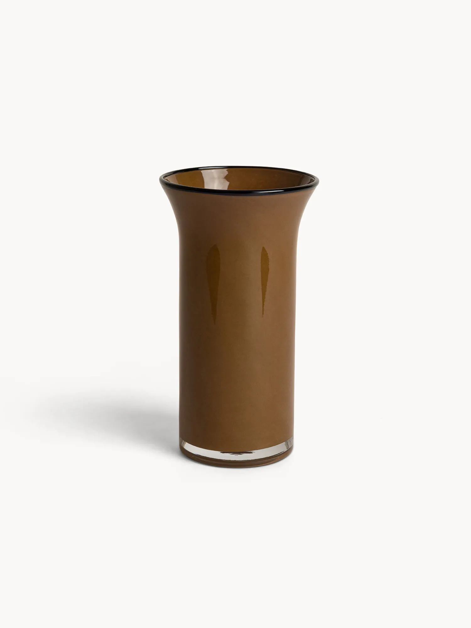 coincasa Vaso in vetro colorato in pasta