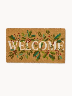 coincasa Zerbino in cocco con stampa natalizia