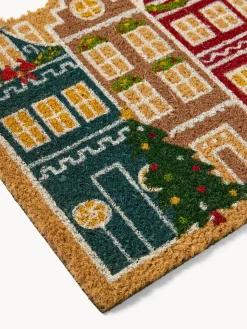 coincasa Zerbino in cocco sagomato con stampa casette