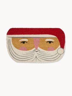 coincasa Zerbino in cocco sagomato con stampa Babbo Natale